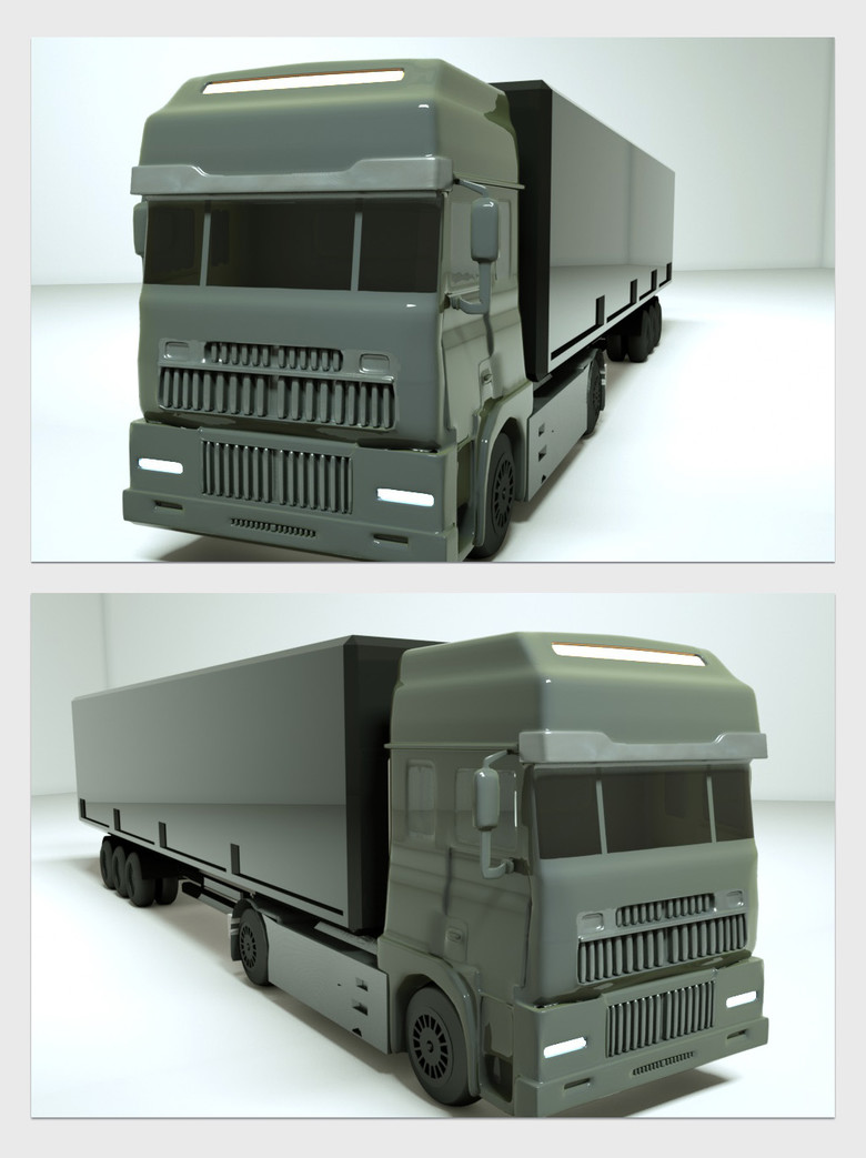 探索3D卡車模型設(shè)計 C4D格式免費下載指南